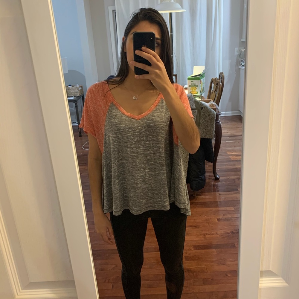 Free people baseball tee
